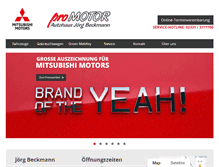 Tablet Screenshot of pro-motor.de